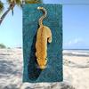 Cheetah Print Towel Beach Towel Oversized Super Absorbent Soft Swim BeachTowels for Men, Women
