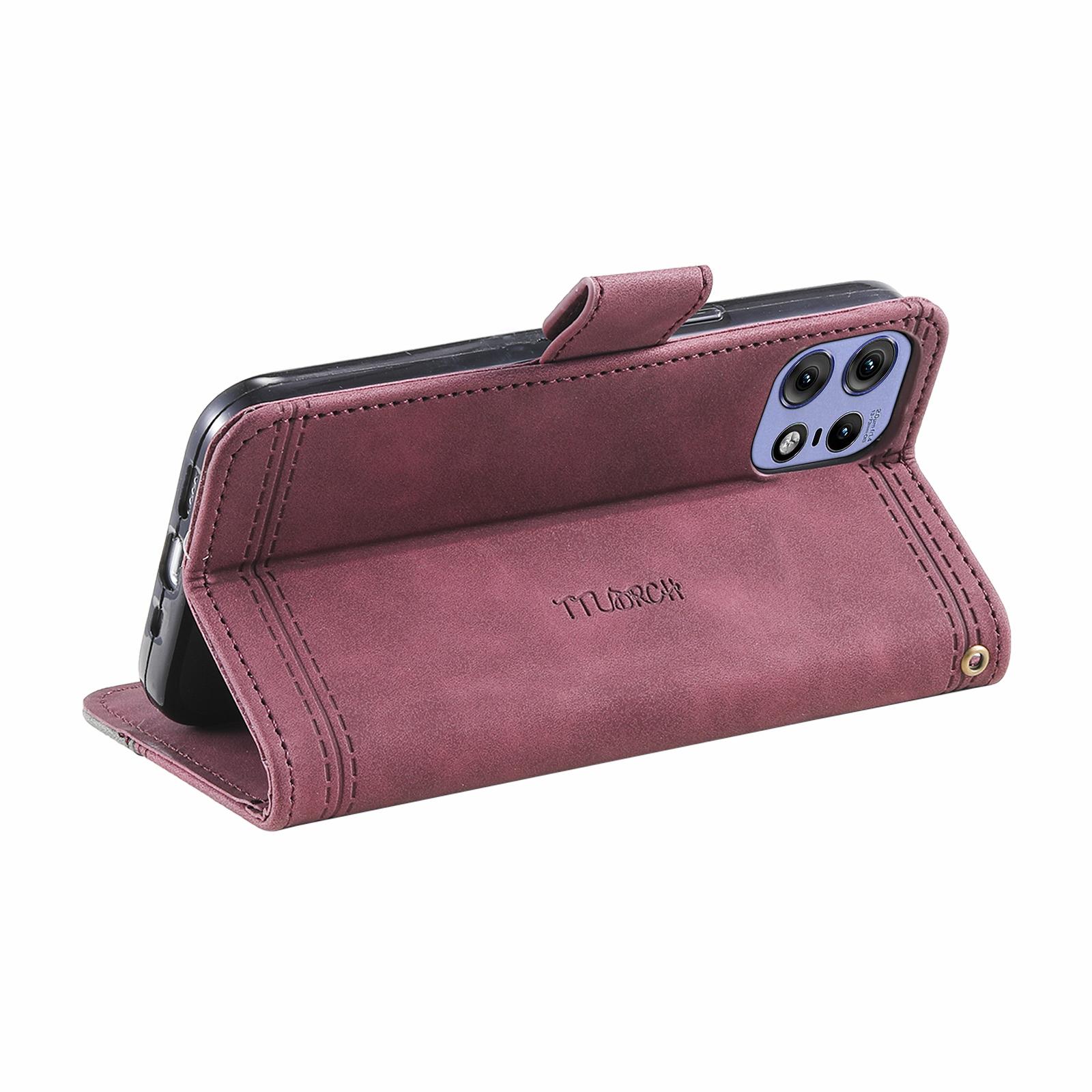 Wine Red Leather