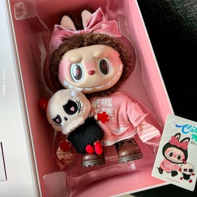 Skladem Originální Valentinovo příslušenství pro Labubu Mokoko Oblečení pro Zimomo The Monsters Wacky Mart Filp With Me Dárky pro přítelkyni