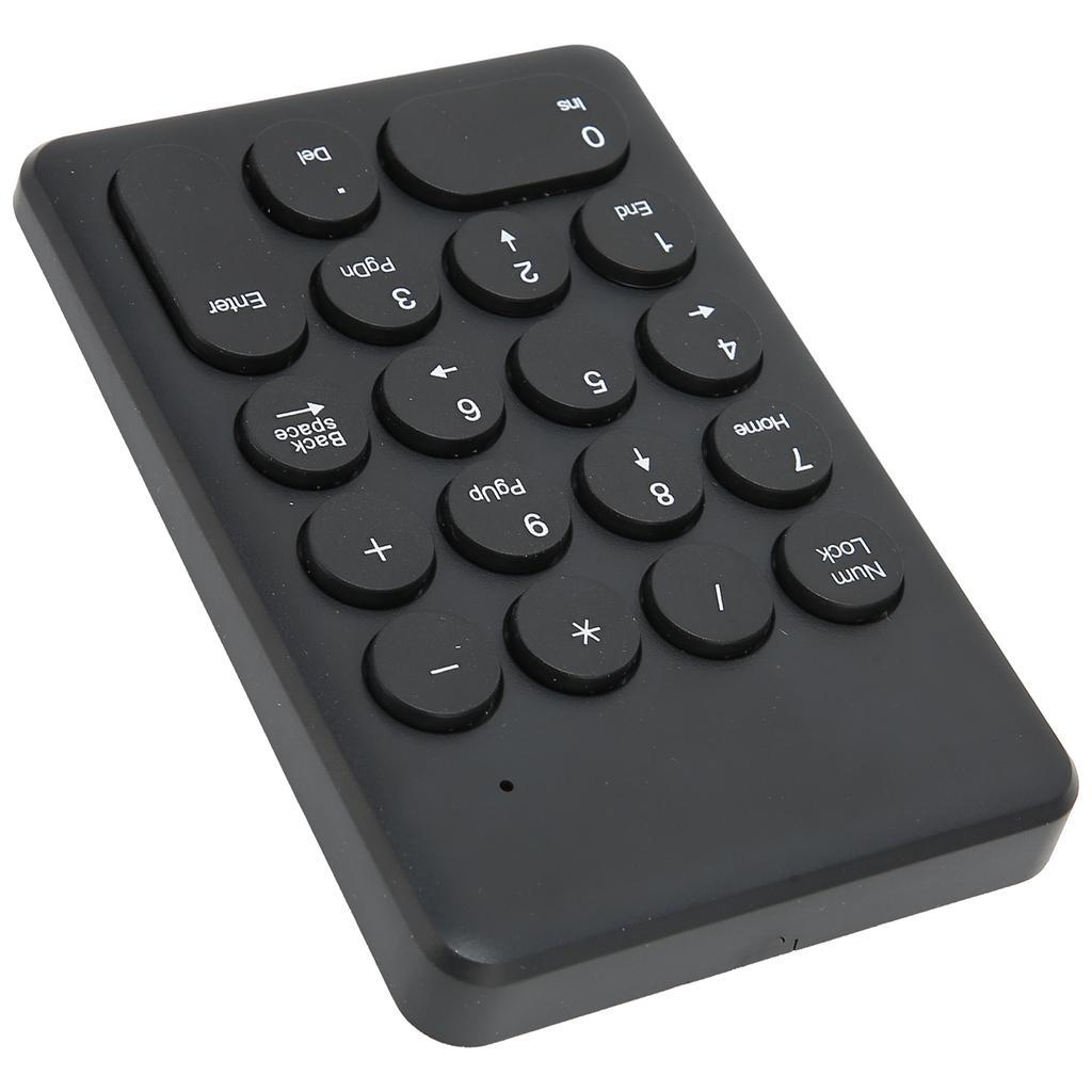 Numeric Keyboard 18 Keys Ergonomic Tilt Design 2.4GHz Wireless Stable Signal Numeric Keypad