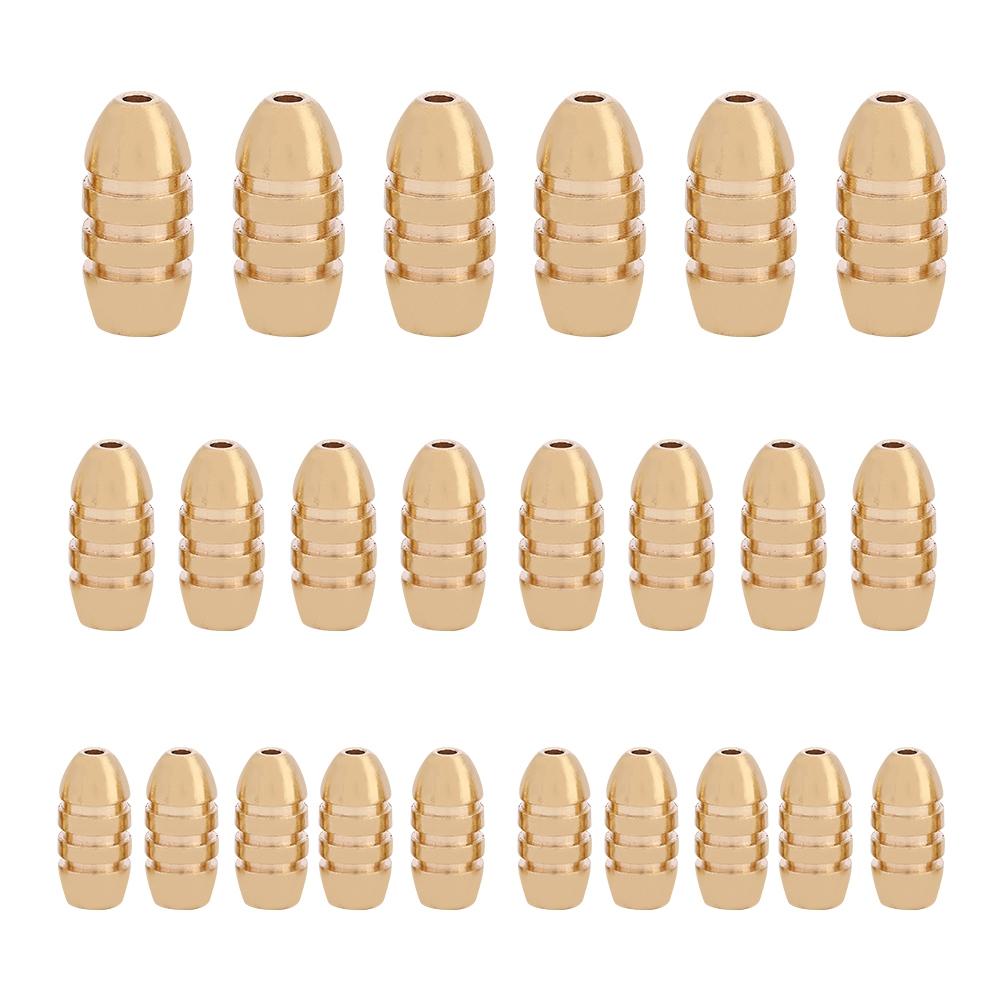 Rybářská mosazná olůvka Jigové háčky Obratlíkový kroužek Svítící korálky Sada rybářských olůvek s krabičkou