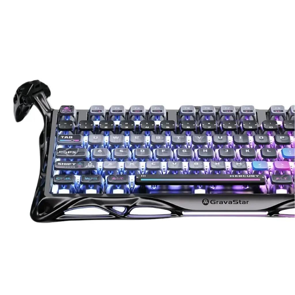 GravaStar - Mercury K1 Pro Special Edition Cyberpunk Wireless Mechanical Keyboard - Cyberpunk Wireless Mechanical Keyboard