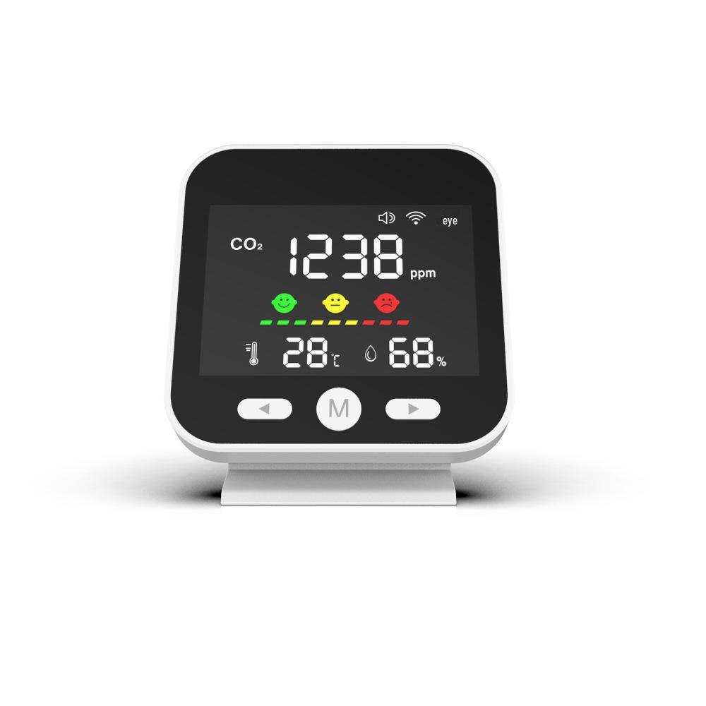 Advanced CO2 Sensor: Air Quality, Temperature & Humidity Meter (Foreign Trade Version)