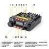 25W High power Mini Mobile DUAL BAND Two Way Radio Long Range Vehicle Walkie Talkie