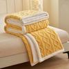 Jie Li Ya Double-Sided Tafu Velvet & Lamb Velvet Blanket