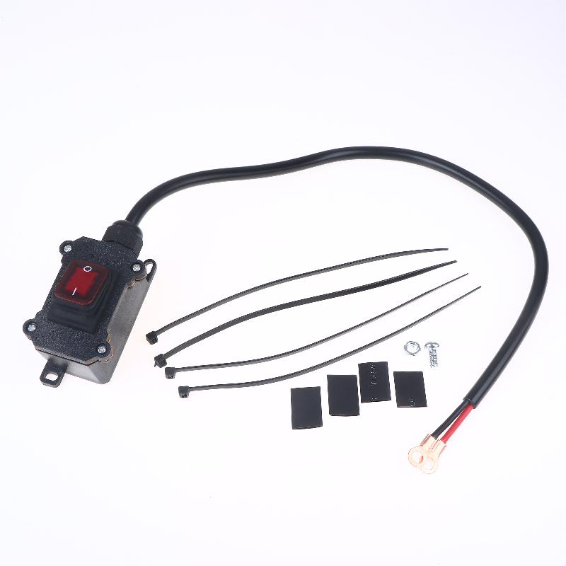 Motosiklet Güç Anahtarı Akü Kesme Anahtarı 12V/24V Su Geçirmez Güç Kesici İzolatör Ağır Hizmet Tipi Stop Anahtarı
