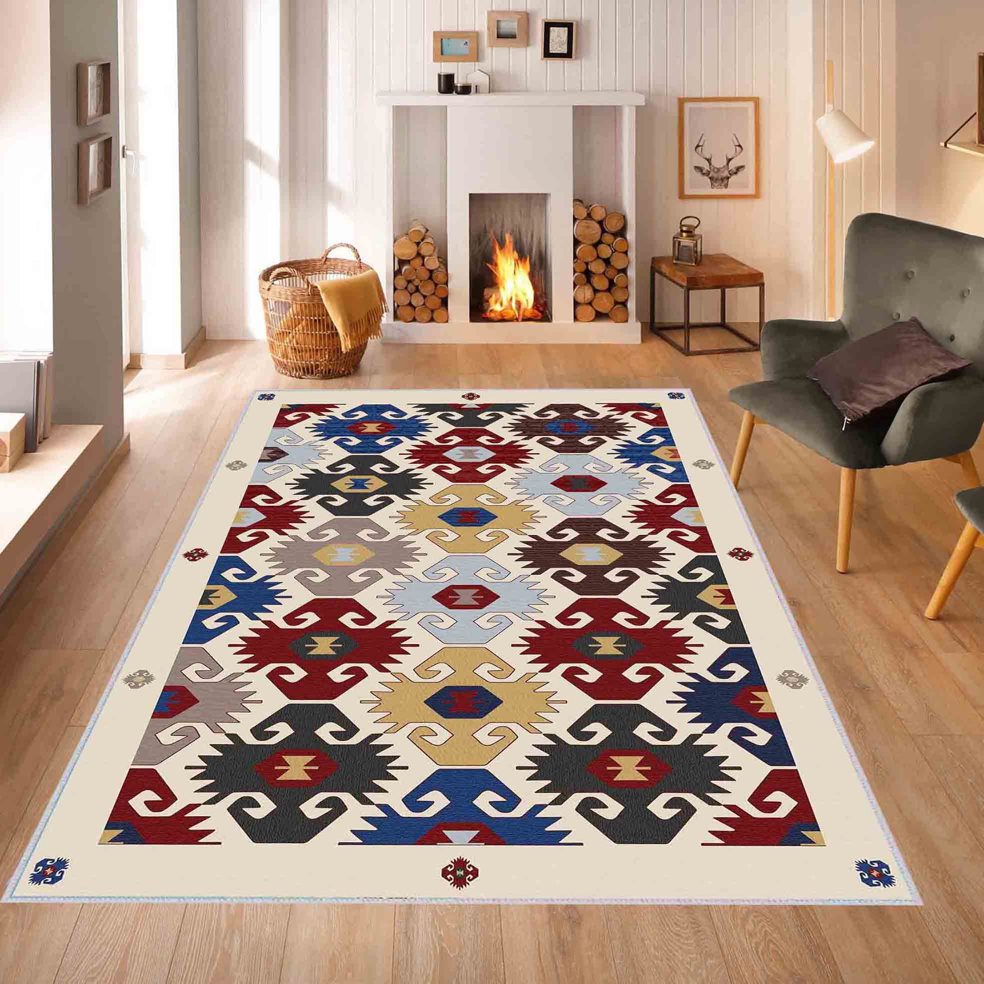 

MD-LIFE HOME Нескользящая напольная ковровая дорожка с цифровой печатью MD1174