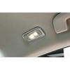 Silver Steel Rear Reading Light Lamp Frame Trim For BMW 5 Series G30 2018-