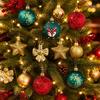 35Pcs/Set 6CM Christmas Ball Creative Xmas Baubles Christmas Pendant Decorations  Scene Supplies