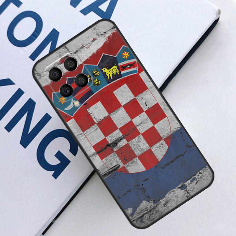 Croatia Flag For Samsung Galaxy M16 M06 M33 M13 M35 M53 M11 M21 M31 M55 M15 M14 M34 M54 M12 M32 M52 Case