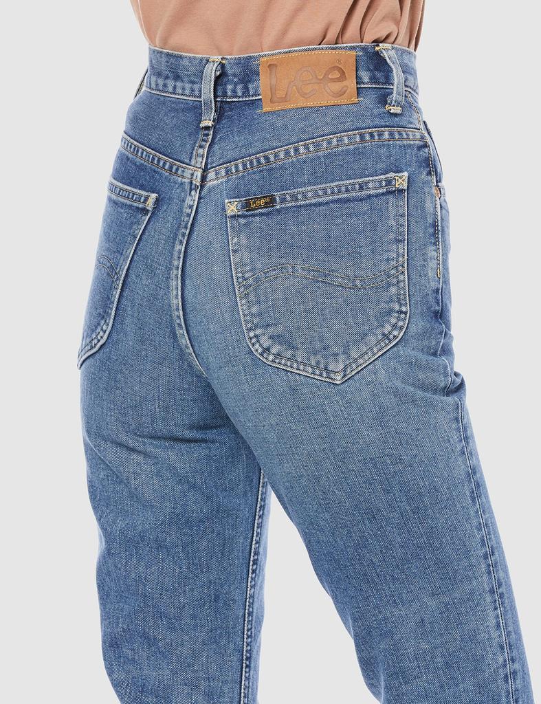 Jeans Denimhosen Slim Fit LL2613 Mittelblau Japanisch XXS bis Japanische Größe [Lee] Damen (Äquivalent XS)