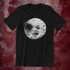 Trip To the Moon T-Shirt Mens Womens Tees Top Georges Méliès Vintage Film Moon Tarot Celestial Tee