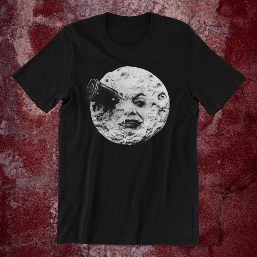 Trip to the Moon T-shirt Georges Méliès Vintage Film Moon Tarot Celestial Tee
