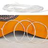 6Pcs Classical Guitar Strings Nylon Guitar String Wound Silver Color Plated