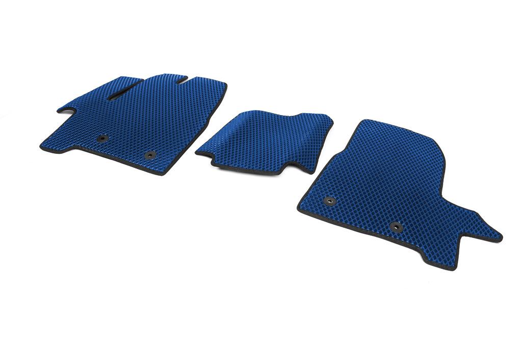 EVA Mats (Front, Blue) for Ford Custom 2013-2022