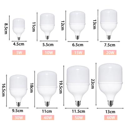 LED LED Große Glühbirnen E27 20W 30W 40W 50W Schraubgewinde Lampen Energiesparende Lampe Innen Wohnzimmer Schlafzimmer Büro Beleuchtung