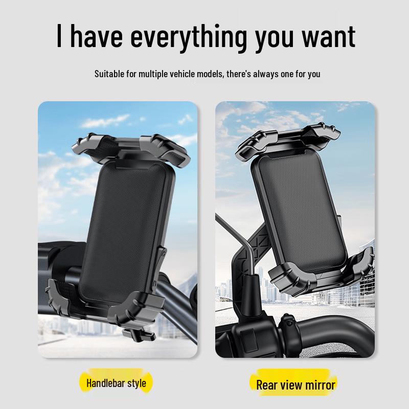 Howtreats Universal Motorcycle & Bike Phone Holder