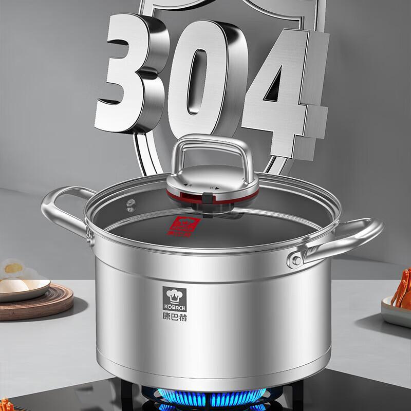KOBACH Titanium Stainless Steel Cookware Set