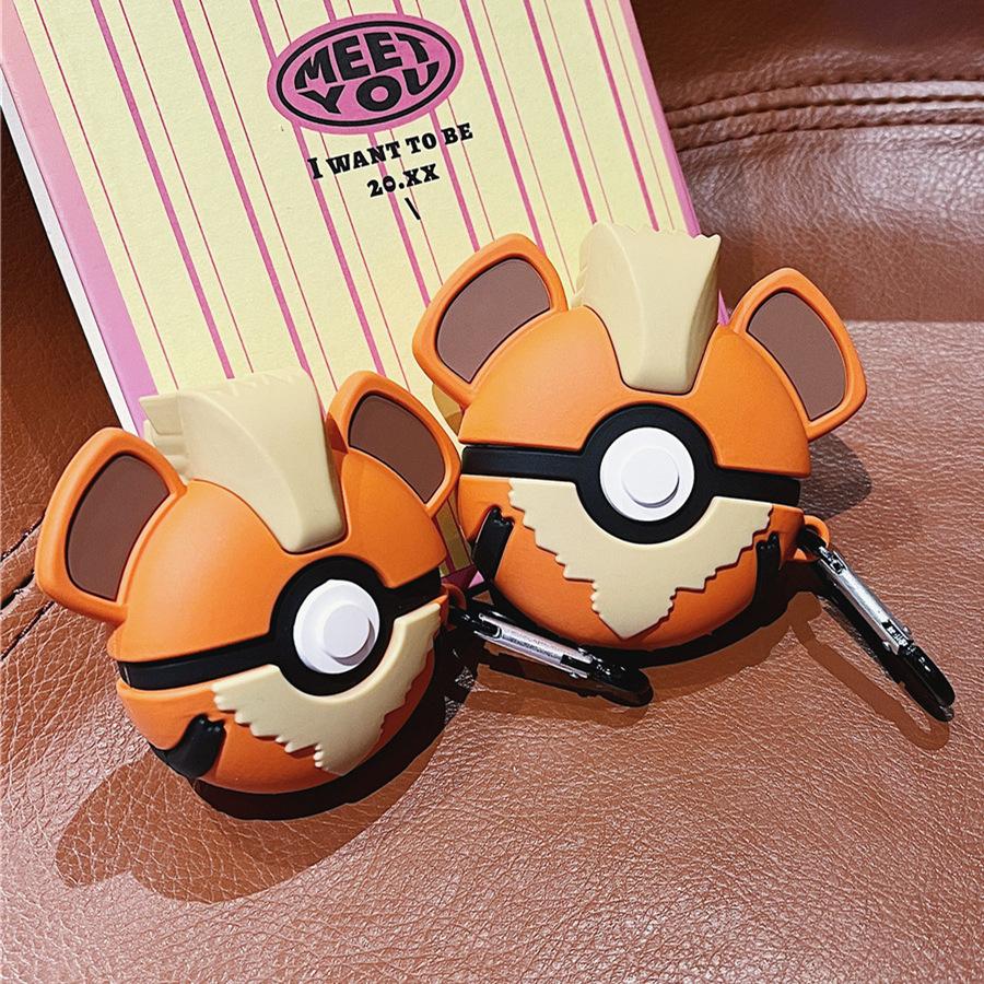 Katie dog elf ball for AirPods 1 generation protective case cartoon 1 generation 1 generation pro1 apple bluetooth headset case