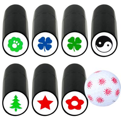 Reusable Golf Ball Stamper Bright Multi-purpose Golf Easy To Decolorize Colors Not Ball Seal Tool