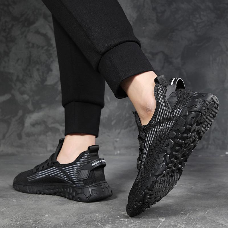 [49 yuan 1 piece] Mesh shoes men's summer sports shoes men's casual running shoes soft-soled flying weaving will not be returned or exchanged.