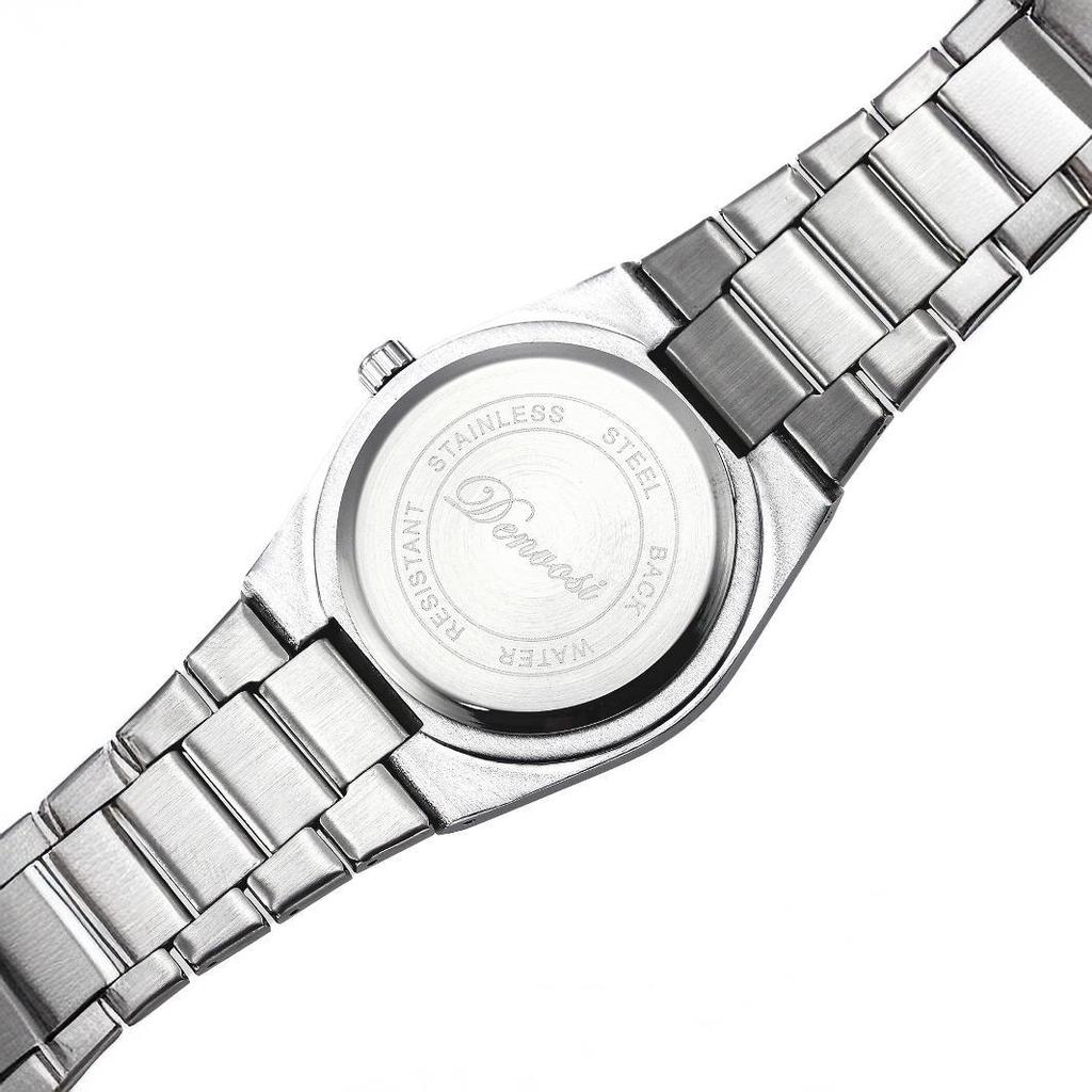 Elegant Watches For Men Women Waterproof Luminous Date Analog Watch Quartz Stainless Steel Woman's Fashion Wristwatch