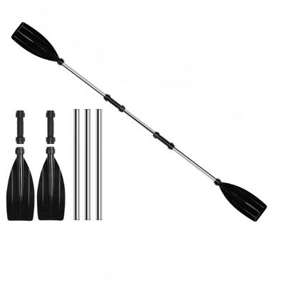 Aluminum Zinc Zinc Alloy Kayak Paddles Anti-twist Design Canoe Oars Convenient Fishing Boat  Pulp  Fishing