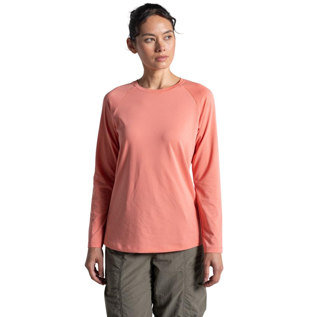 CRAGHOPPERS Womens/Ladies Nour Nosilife Long-Sleeved T-Shirt
