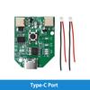 1/3PCS 3-Speed Universal Small Fan Control Board Micro USB Type-C Rechargeable Circuit Board Charging Module with Cable