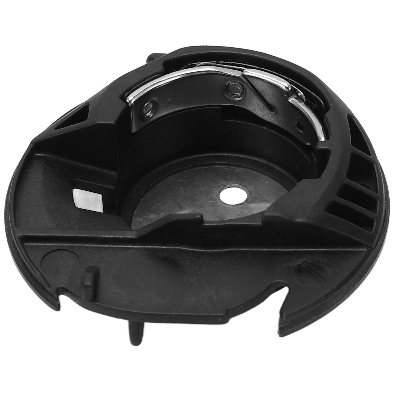 

Bobbin Case 3.5x3.8x1.3cm 1.4x1.5x0.5in Stainless Steel Plastic Material Black Embroidery Bobbin Case for 7363 for 8768