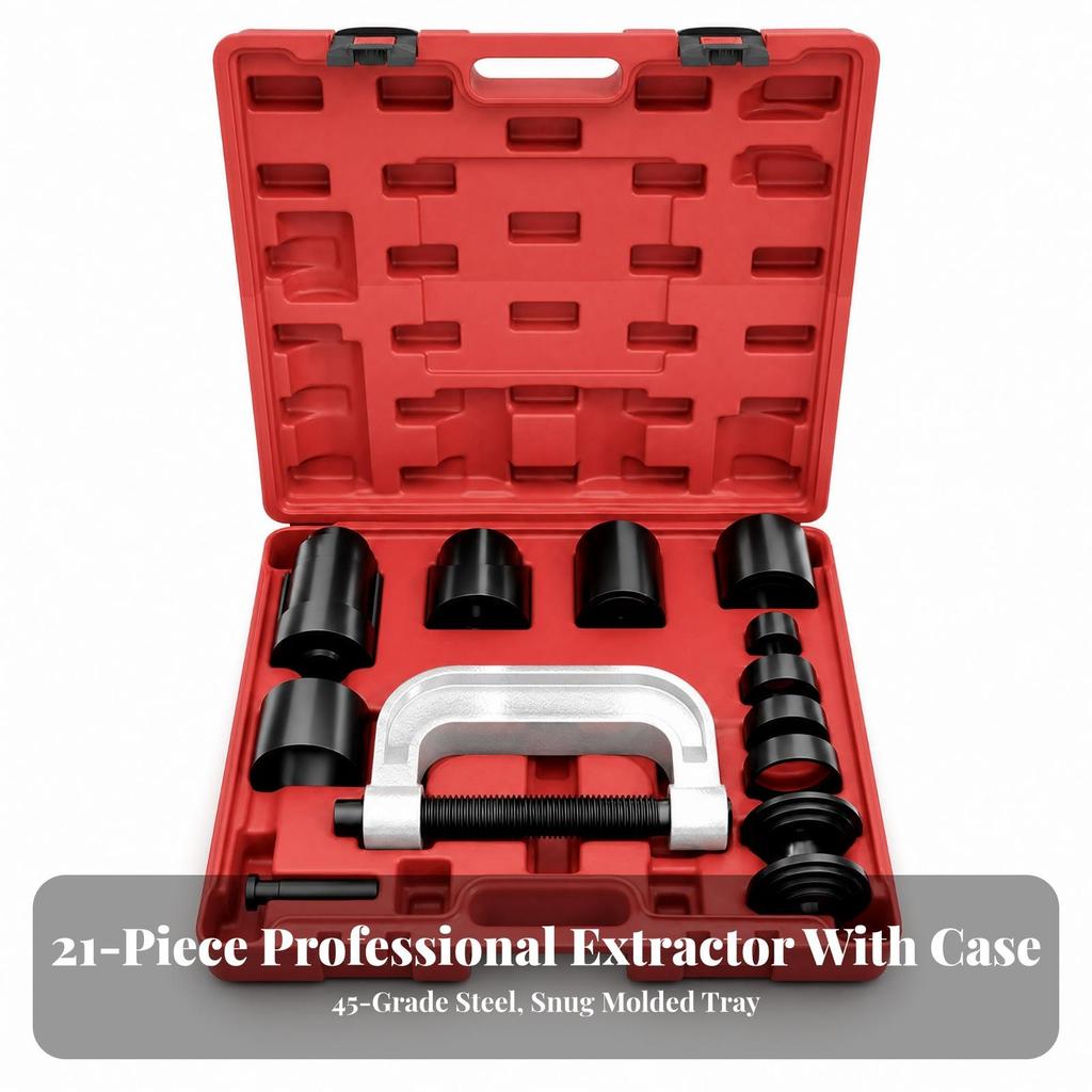 Ball Joint Press Kit with Carrying Case Professional Grade for Mechanics