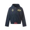 Pánská oversized distressed washed bavlněná mikina s kapucí a zipem Streetwear Vintage Urban Styl