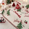 All-Season Camping Picnic Blanket Christmas Tree Sofa Cover Mats Sofa Covers Chenier Sofa Cushion Mats Throw Blankets Mats