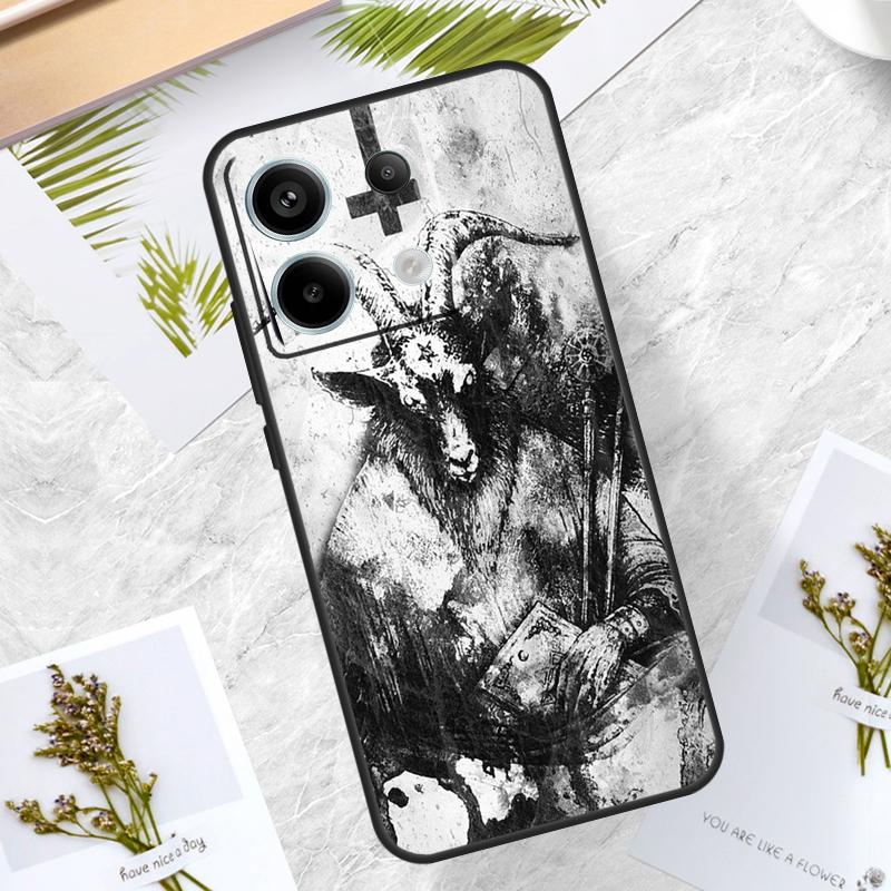 Devil Satan Case For Xiaomi Redmi Note 13 Pro 14 12 11 10 15 Pro Plus Redmi 15C 10C 12C 13C 14C 15 Cover
