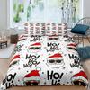 3D Christmas Bedding Set Christmas Atmosphere Decoration HD Printing Duvet Cover 2/3 Pieces AU/EU/US/UK/DE Full-size Soft Home Decoration