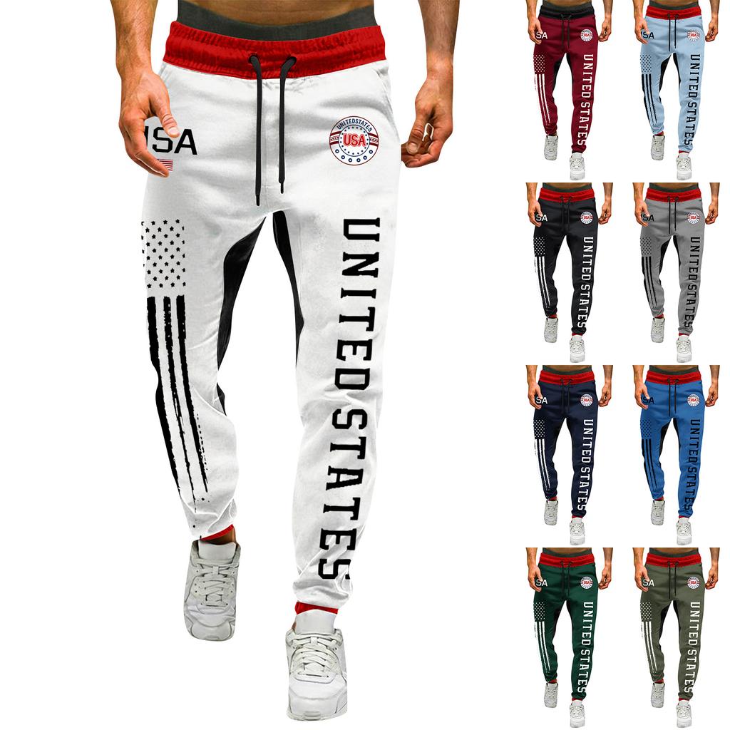 Herren Halloween Print Hose Herren Freizeit Sporthose mit Kordelzug