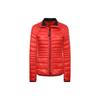 HyBridge Series Down Jacket Windproof Slim Fit Waterproof Logo Collar Women Outerwear Red 2714L-11