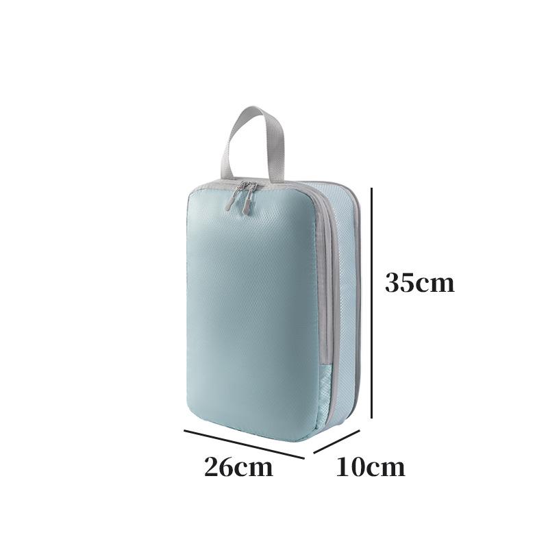 

Набор из четырех компрессионных дорожных мешков: Органайзер для одежды и туалетных принадлежностей