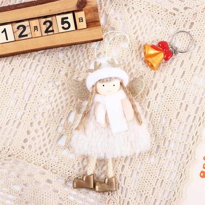 Winter Decoration Girl Drop Ornaments Home Decor Christmas Angel Doll Xmas Tree Decoration Hanging Doll Christmas Decoration