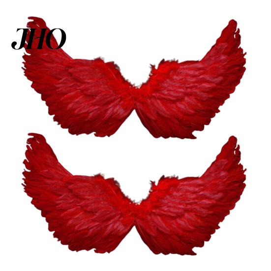 Adjustable Angel Wing Straps 2Pcs Feather Wings for Women Girls Fairy Costume Compact with Elastic Halloween Cosplay Party Stage Performance