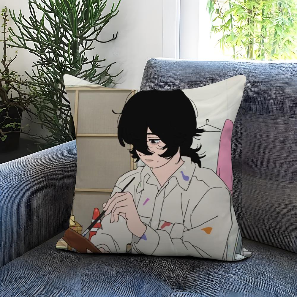 Look Back S-Suddenly Cushion Cover Comfortable Reversible Pillow Cover Ideal for Car Sofa Bedroom & Beyond