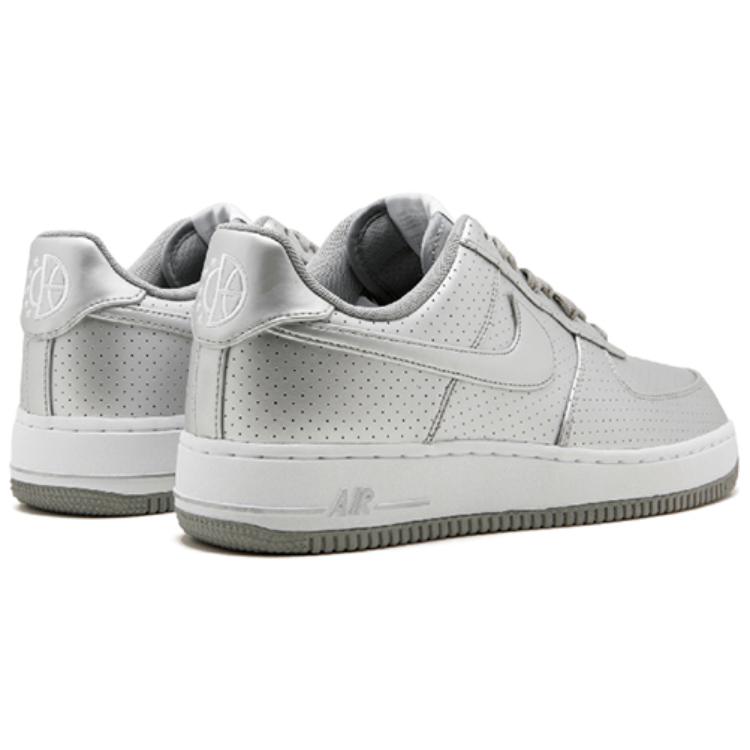 Nike Air Force 1 Low '07 LV8 Metallic Silver Perforated 718152-013