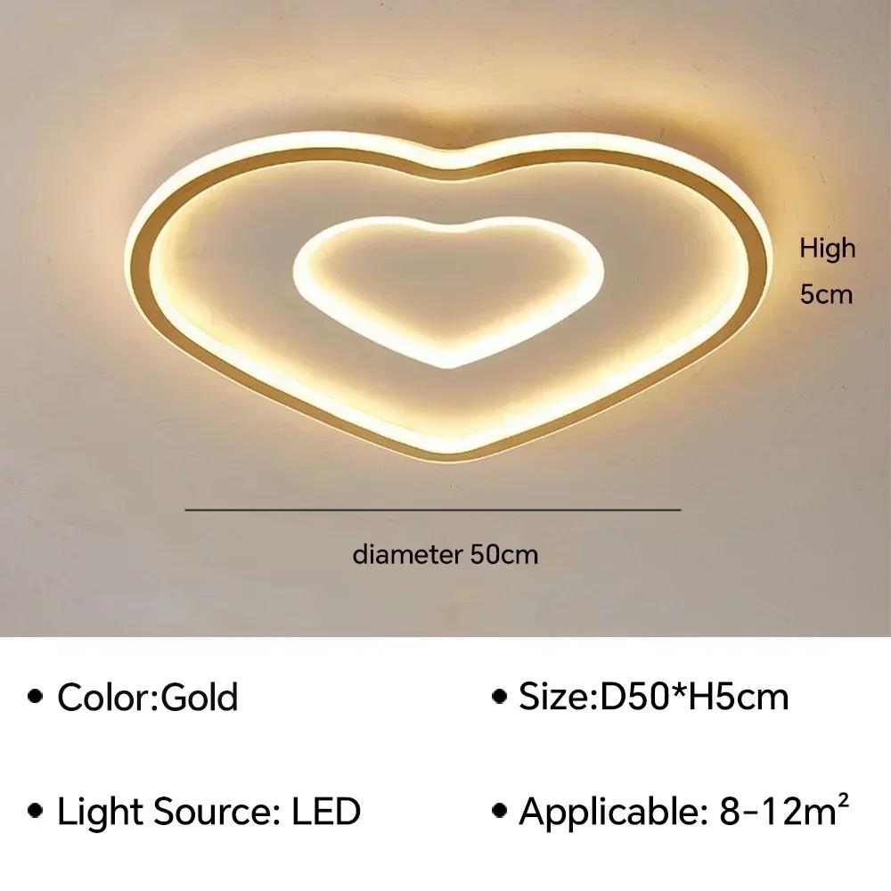 Modern LED Ceiling Lamp For Bedroom Living Dining Room Study Kitchen Chandelier Indoor Home Decoratioan Lighting Fixture Luster