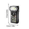 USB Rechargeable Flashlights Long-ranges Outdoor Household Flashlights for Car Repairs and Power Outages