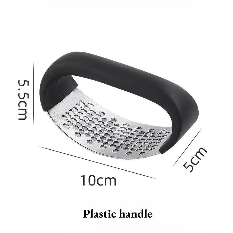 Stainless Steel Garlic Press Manual Garlic Press Squeezer Ergonomic Ginger Garlic Crusher for Vegetable Kitchen Accessories