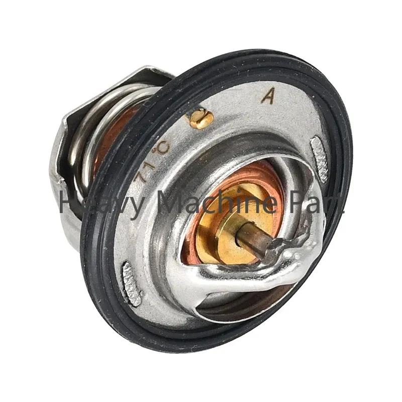 119717-49800 Thermostat for Volunteer Diesel 4x4 46G 46F 465 466 467 Compatible With Yanmar 3TNV76 3TNV76-GGE Engine 160F
