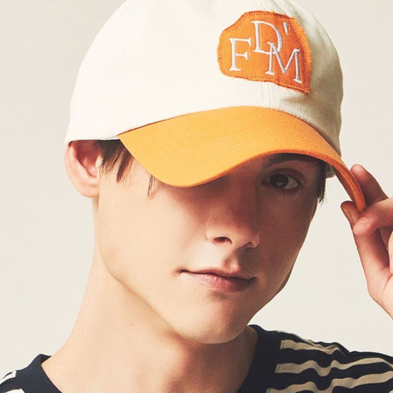 

dontforgetme DFM BIG SIZE TWO TONE PATCH RUSSET ORANGE-STRAP Russet Orange