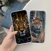 RA16 Leopard Transparent Phone Case for LG K22 K30 K40 K40S K41 K42 K50 K50S K51 K51S K52 K61 K62 K71 K92 Q60 Q61 V40 V50 V60