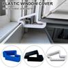 2Pcs Window Stopper Plastic Sliding Door Track Lock Child Safety Ventilation Guard For Home Kitchen Security Window Restrictor