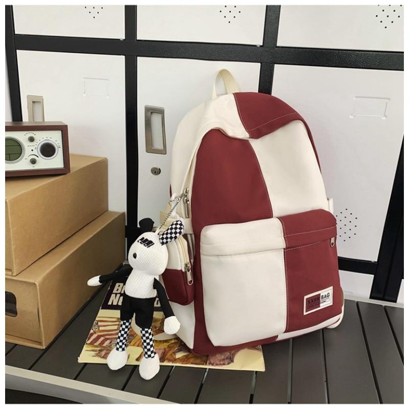 School Bag New High-value Niche Design Trendy and Cool Backpack Couple Light Travel Large-capacity Backpack Men